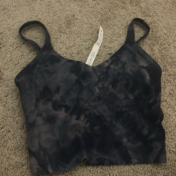 Lululemon Cropped Align Tank- 6 - Picture 2 of 3
